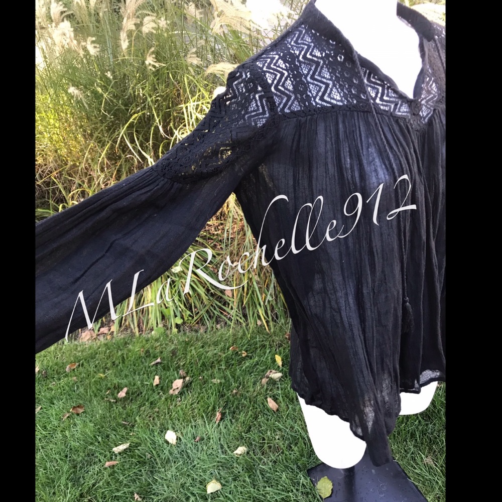 Ralph Lauren Denim Supply Boho Blouse